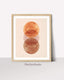 Abstract Sun Wall Art, Mid Century Modern Wall Art