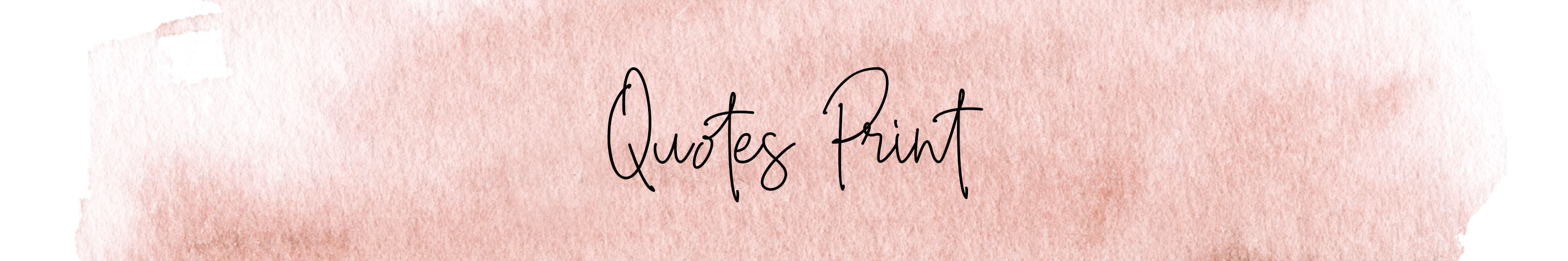 Quotes print wall art