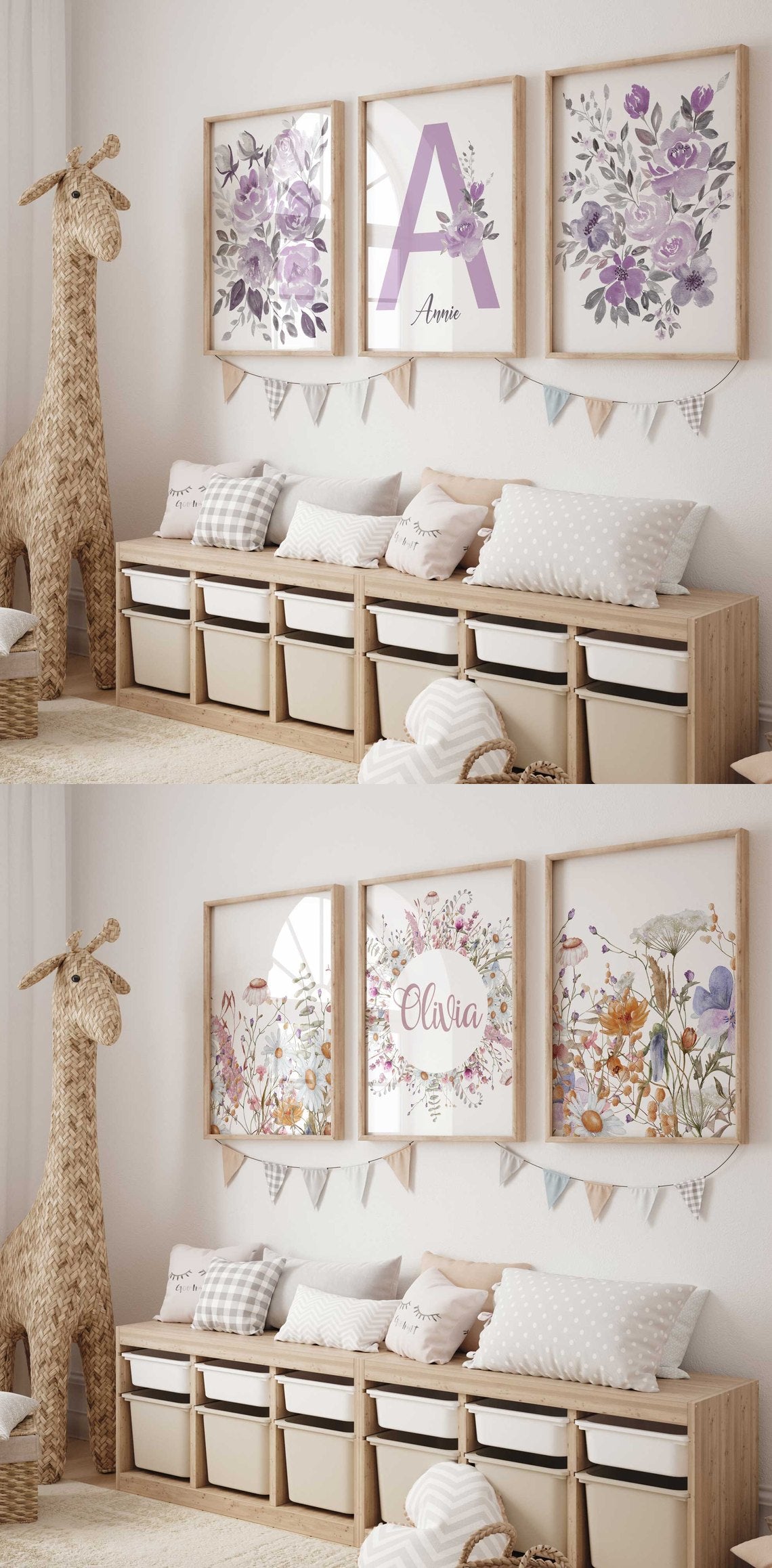 Floral wall art prints