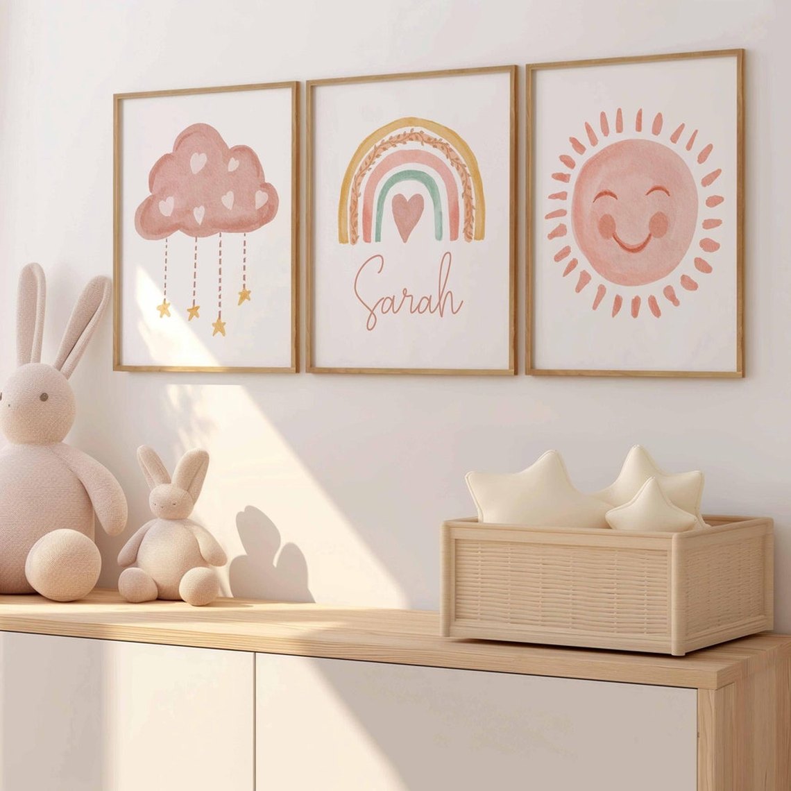 Personalized name wall art