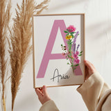 wildflowers name print