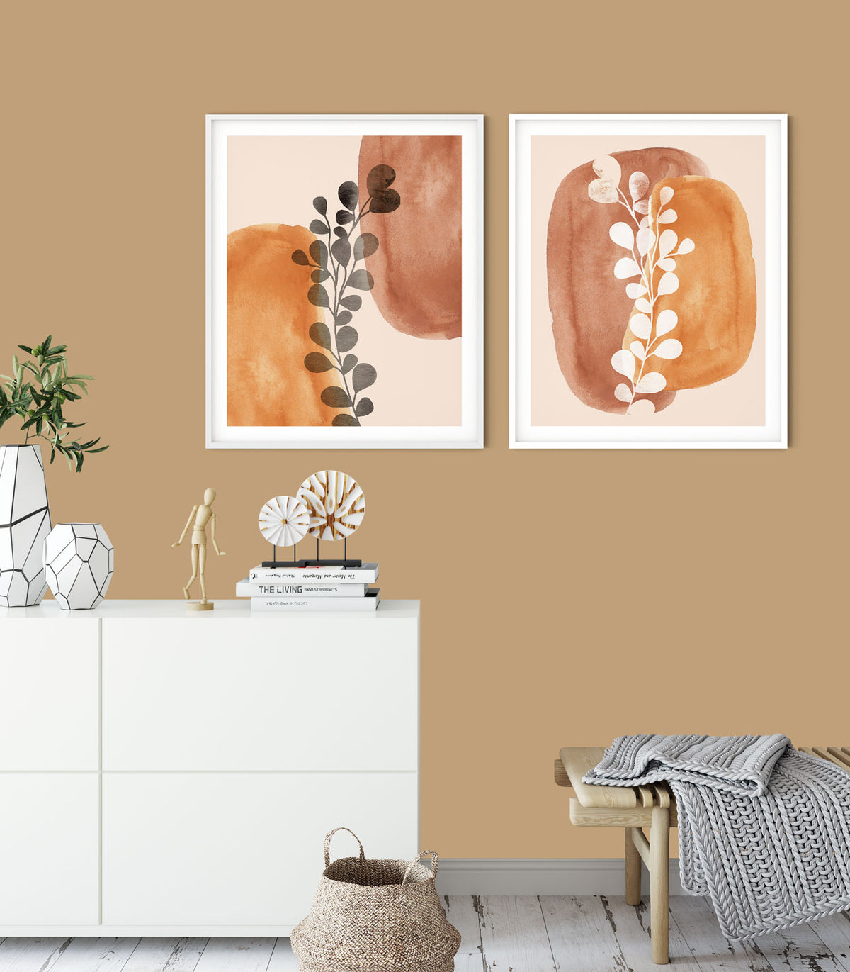 Modern Boho Eucalyptus decor Main image