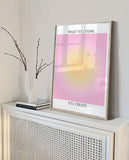 Aura Prints set of 2, Aura Poster, Grainy Gradient, Gradient Print, Positive affirmation poster, Aesthetic Room Decor, Spiritual Art